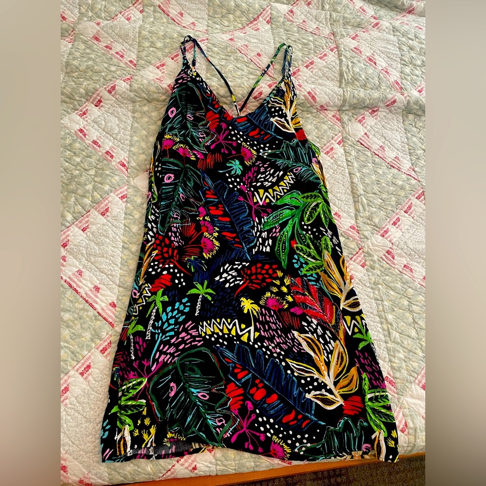 Topshop colorful dress